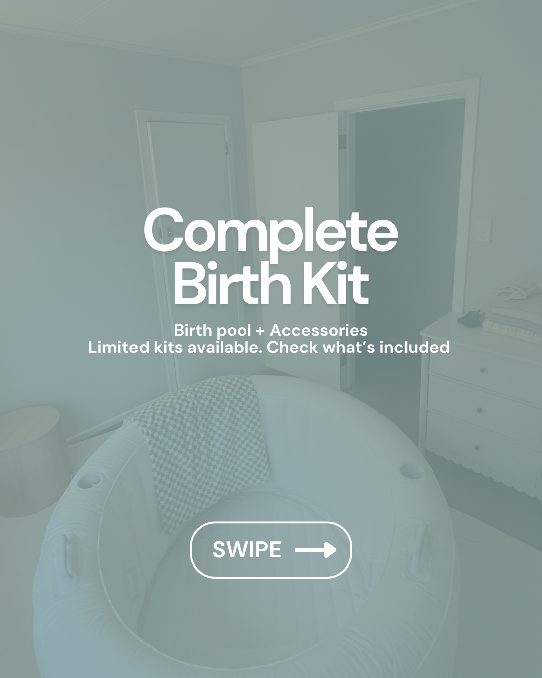 BIRTH POOL - COMPLETE KIT
